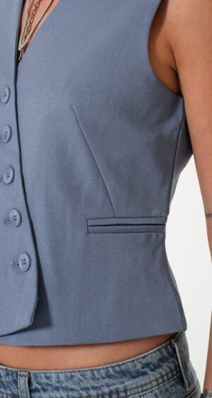 Alternative view of CHALECO CRUZADO SASTRERO - S50430