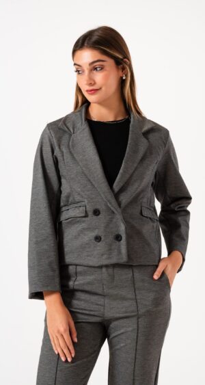 SACO BOTONES PUNTO ROMA