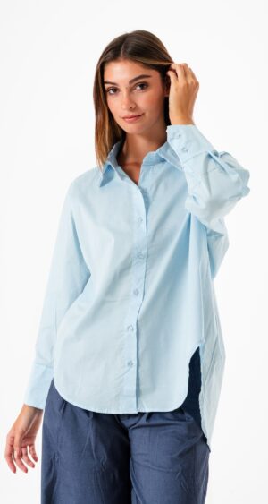 CAMISA OVER ERIKA POPLIN
