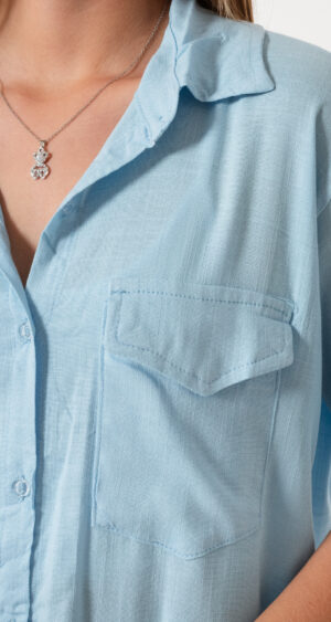 Alternative view of CAMISA M/C LINO