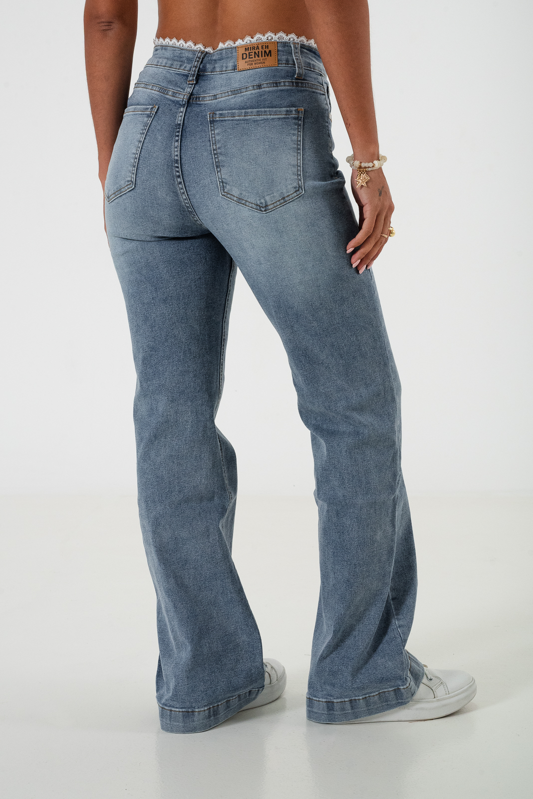 JEAN WID LEG ENCAJE - LY-071 - Imagen 4