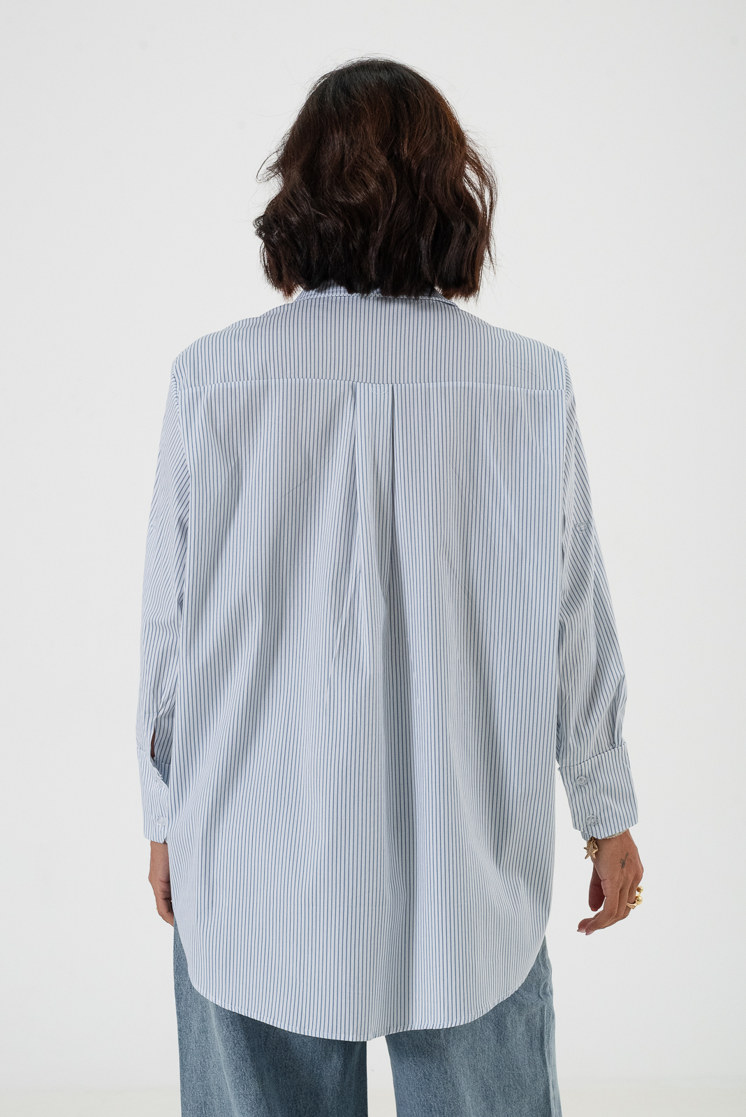 CAMISA OVER ERIKA POPLIN RAYADO - Imagen 6