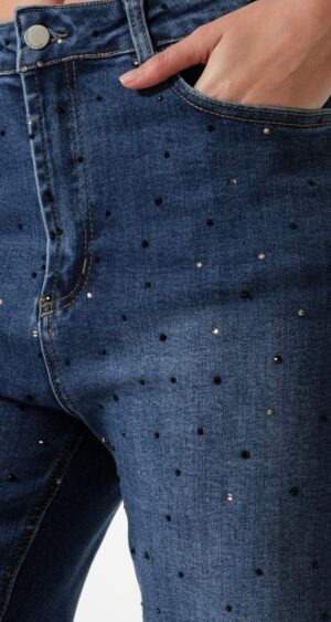 Alternative view of JEAN WID LEG STRASS - A25R09