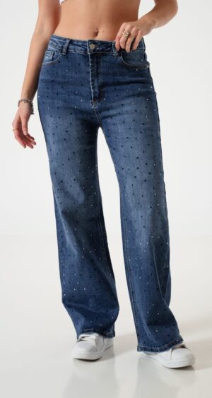 JEAN WID LEG STRASS - A25R09