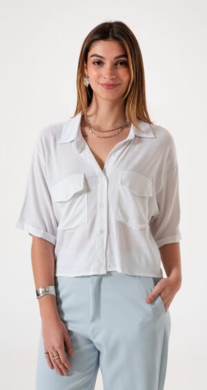 CAMISA MANGA CORTA LINO