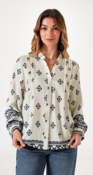 CAMISA ESTAMPADA - Q015