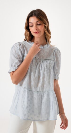 BLUSA BORDADA - Q018