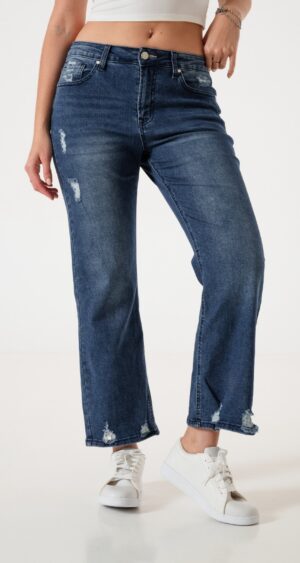 JEAN WID LEG ROTURA - LYFJ687-1
