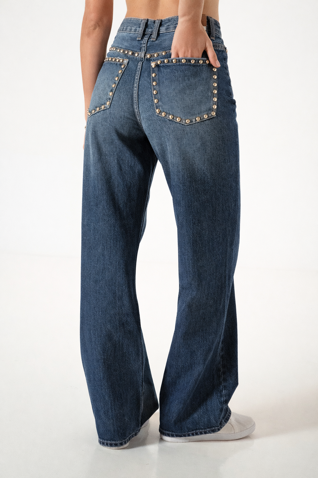 JEAN WID LEG TACHAS - AL-7