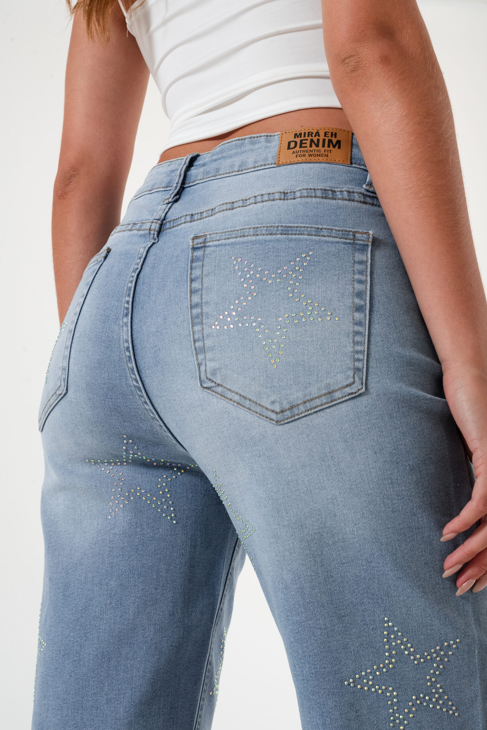 JEAN RECTO STRASS - LYFJ911 - Imagen 3