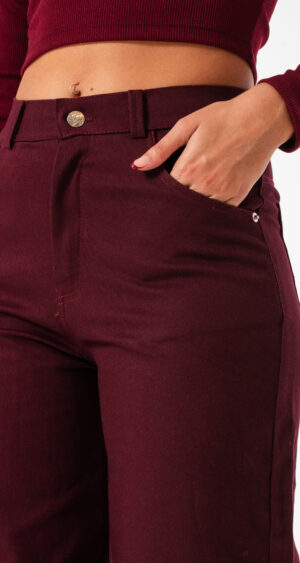 Alternative view of WID LEG BOTAMANGA GABARDINA