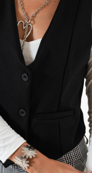 Alternative view of CHALECO PUNTO ROMA (FORRADO)