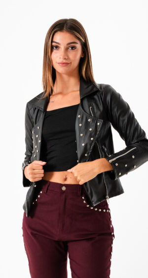 CAMPERA ROCKSTAR ECOCUERO