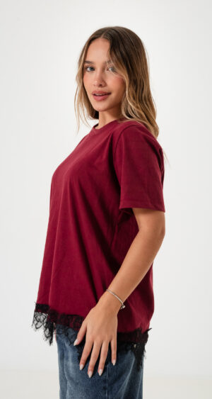 Alternative view of REMERA CON PUNTILLA