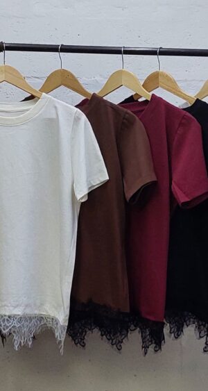 Alternative view of REMERA CON PUNTILLA