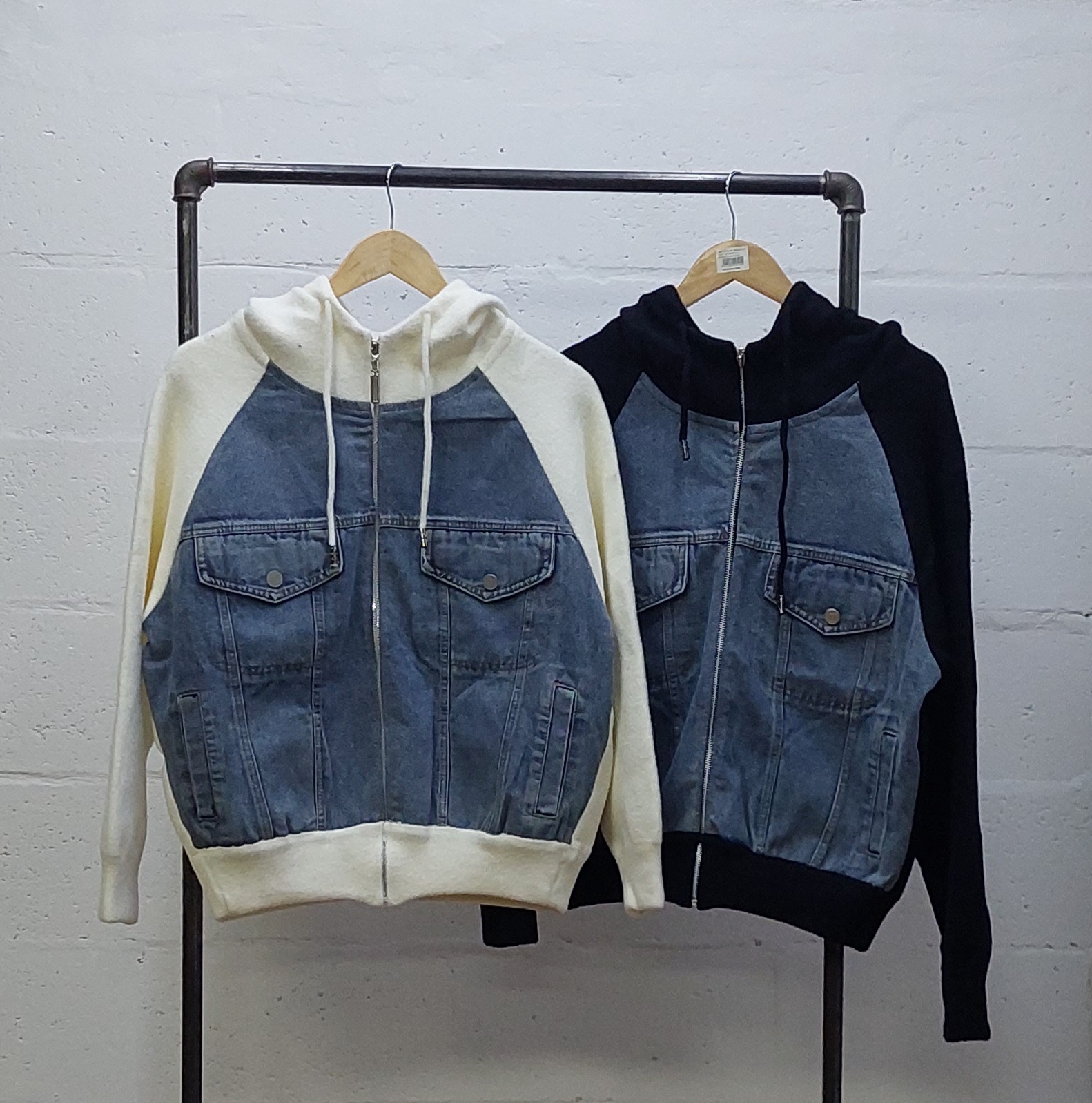 CAMPERA DE SUETER CON JEANS - 393 - Imagen 8