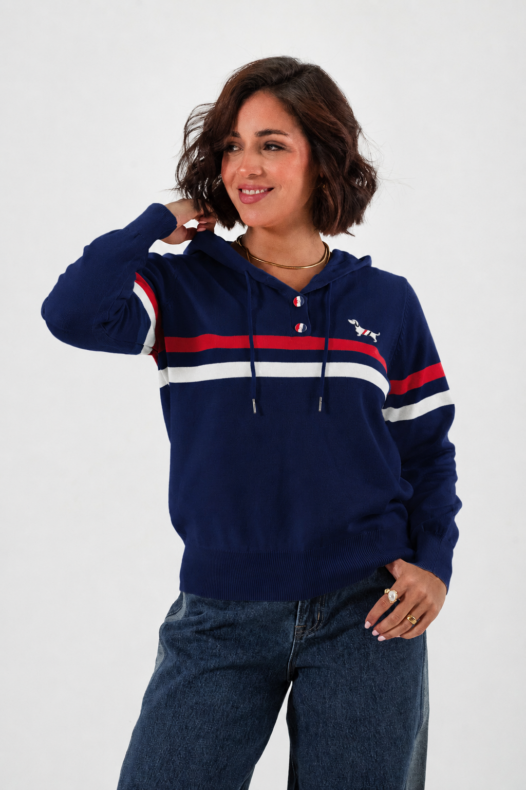 SUETER SALCHI CON CAPUCHA - 888#