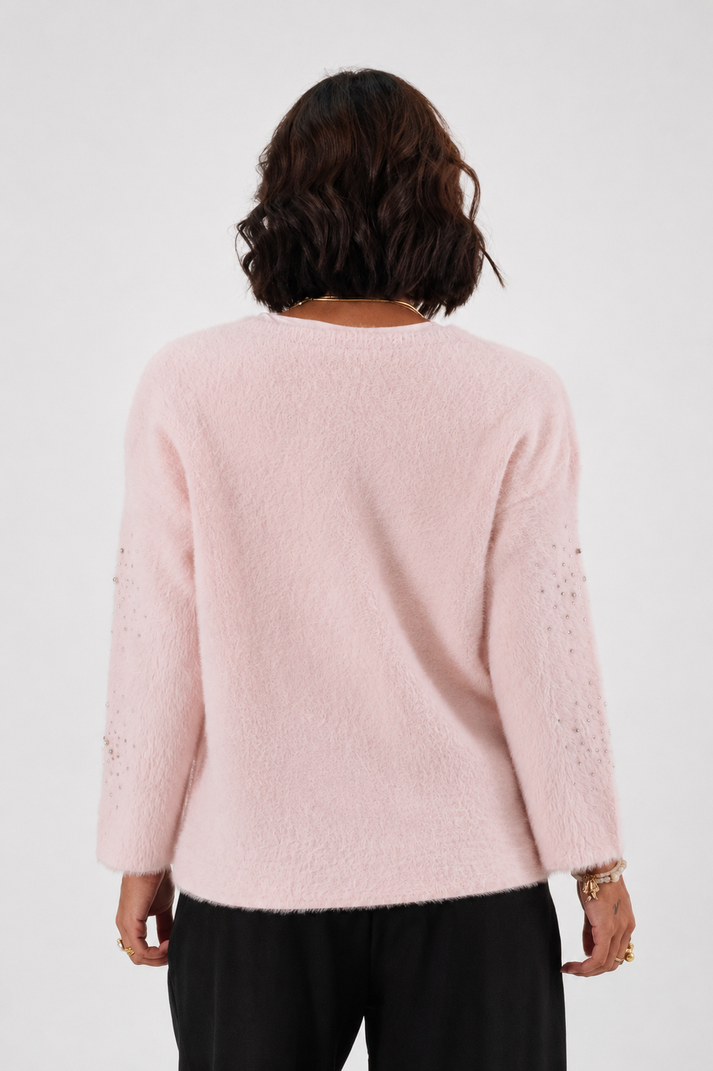 SACO CUELLO V CON STRASS - 010 - Imagen 4
