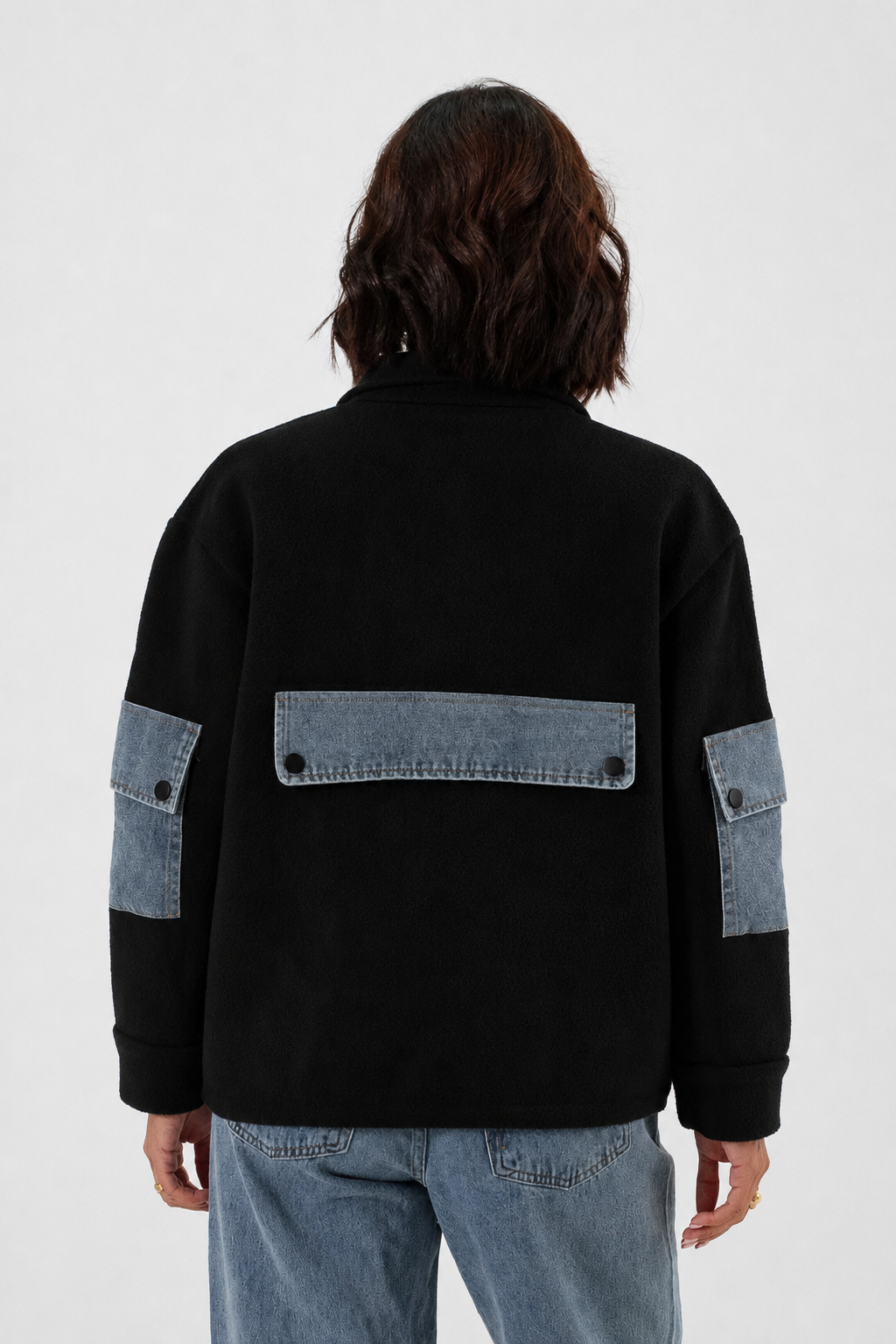 CAMPERA SUETER CON JEANS - 337 - Imagen 5