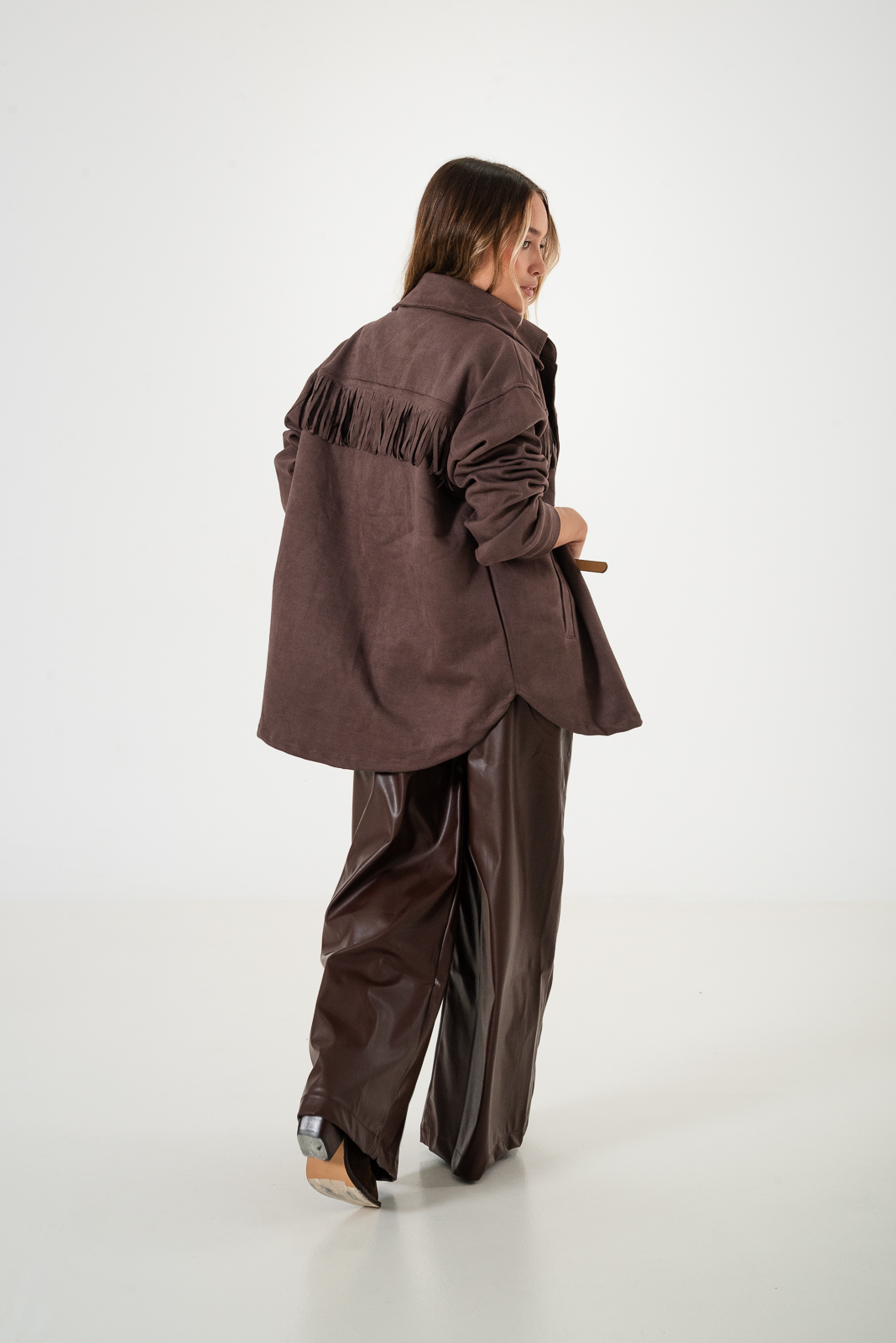 CAMISACO FLECOS SUED - Imagen 6
