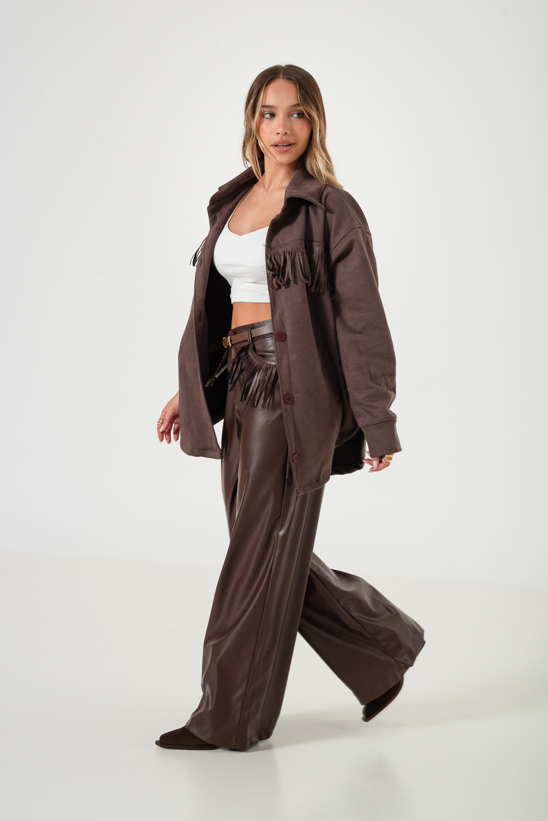 CAMISACO FLECOS SUED - Imagen 5