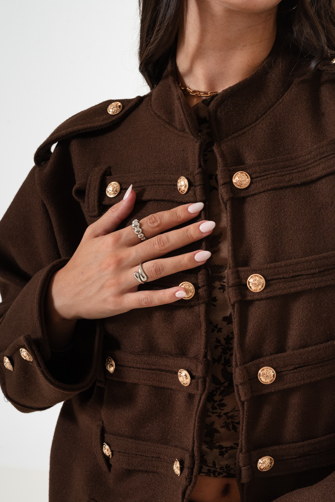 CAMPERA NAPOLEON PAÑO - Imagen 2