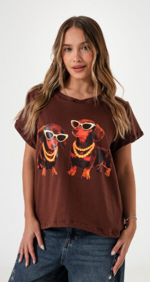 REMERA PERRITOS SALCHICHA