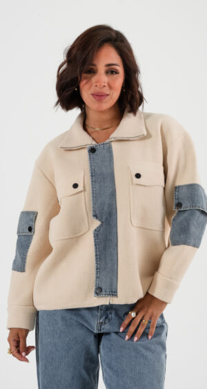 CAMPERA SUETER CON JEANS - 337