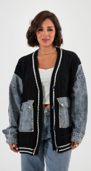 SACO DE SUETER CON JEANS - 601