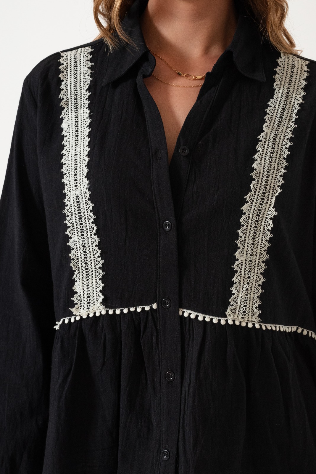 CAMISA BORDADA - Q010 - Imagen 3