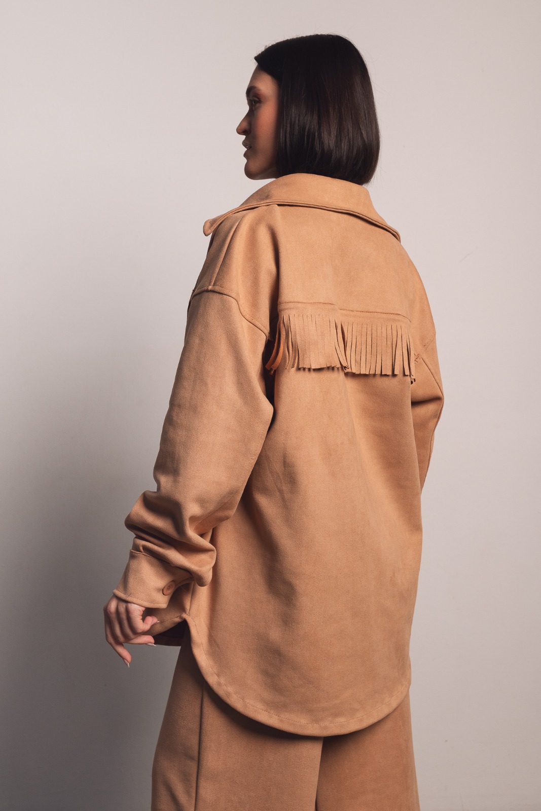 CAMISACO FLECOS SUED - Imagen 6