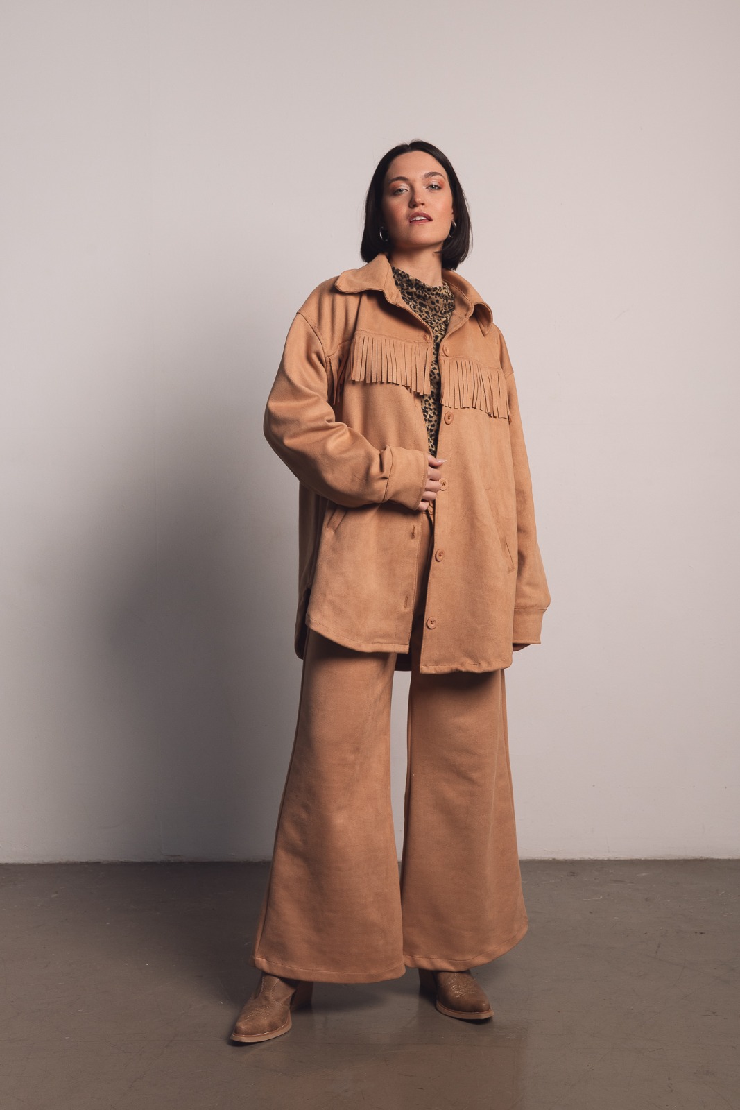 CAMISACO FLECOS SUED - Imagen 8
