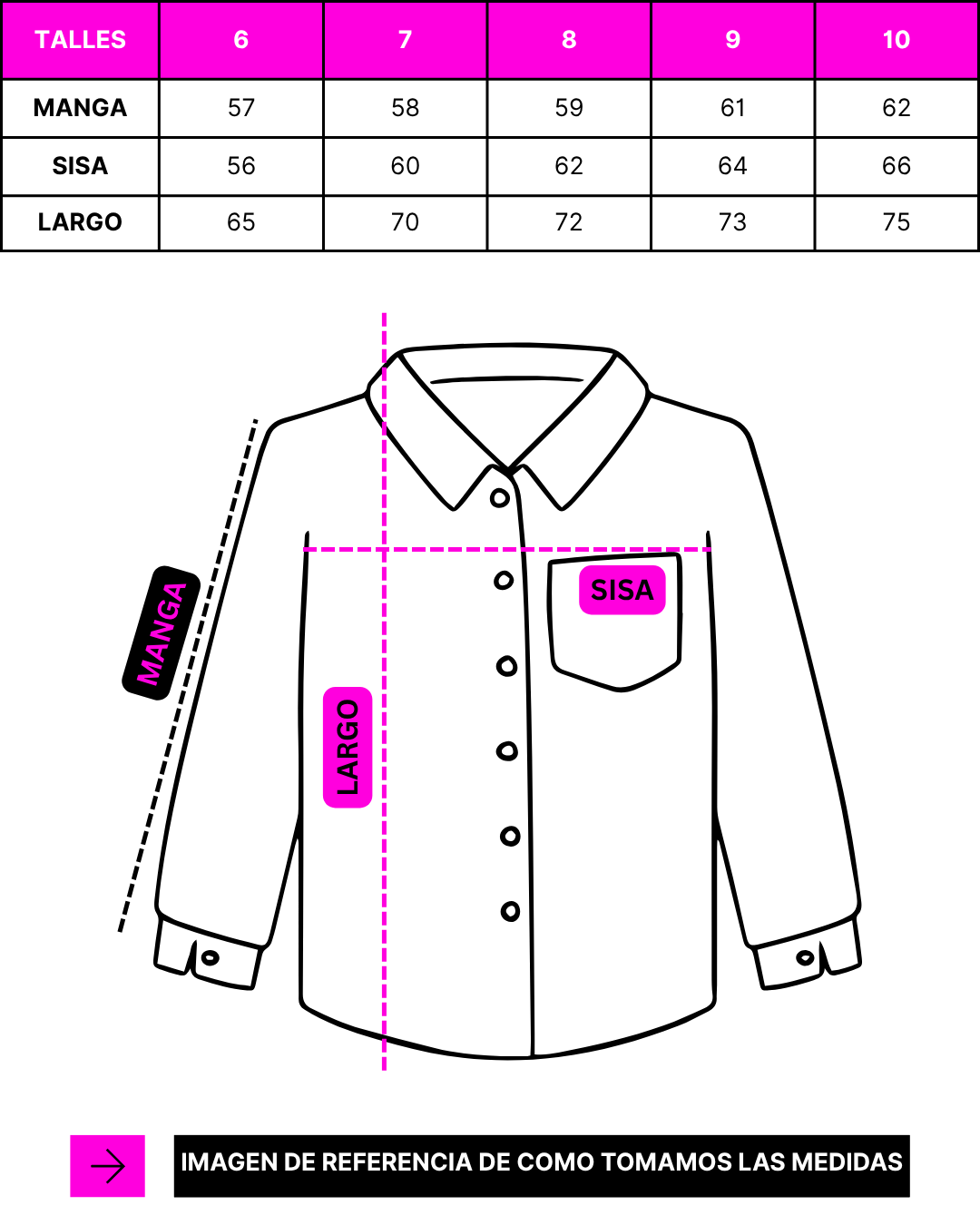 CAMISA OVER ERIKA POPLIN RAYADO - PLUS SIZE - Imagen 3
