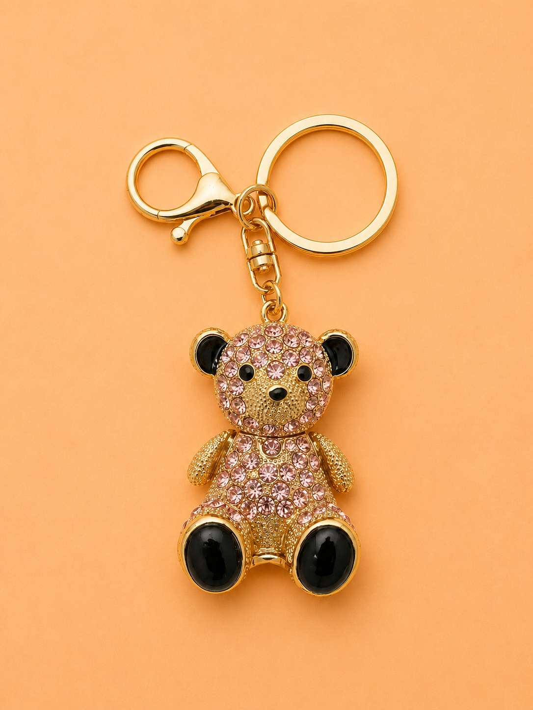 ACCESORIO PARA PASACINTO - OSITO DORADO