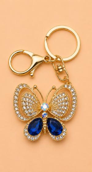 ACCESORIO PARA PASACINTO - MARIPOSA AZUL
