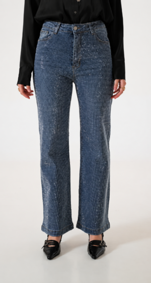 JEAN WID LEG STRASS - A25R08