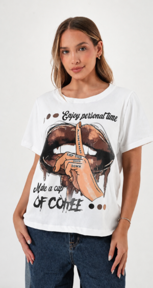 REMERA MAKE A CUP