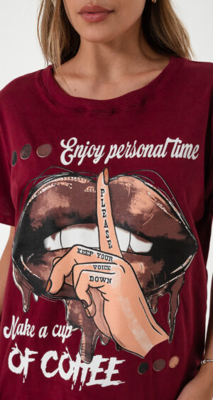 Alternative view of REMERA MAKE A CUP